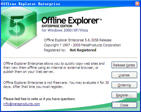 (MetaProducts Offline Explorer Enterprise)ͼ1