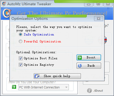 ϵͳע(AutoMz Ultimate Tweaker)ͼ1