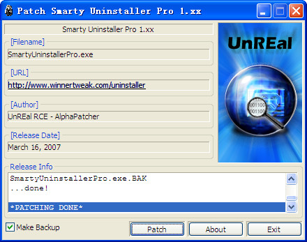 жع(Smarty Uninstaller 2007)ͼ2