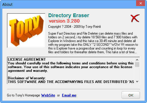ļɾ(Directory Eraser)ͼ1