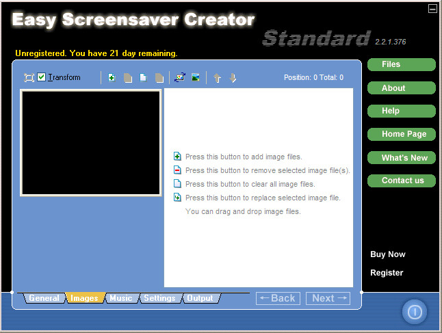 Ļ(Easy Screensaver Creator Standard)ͼ1