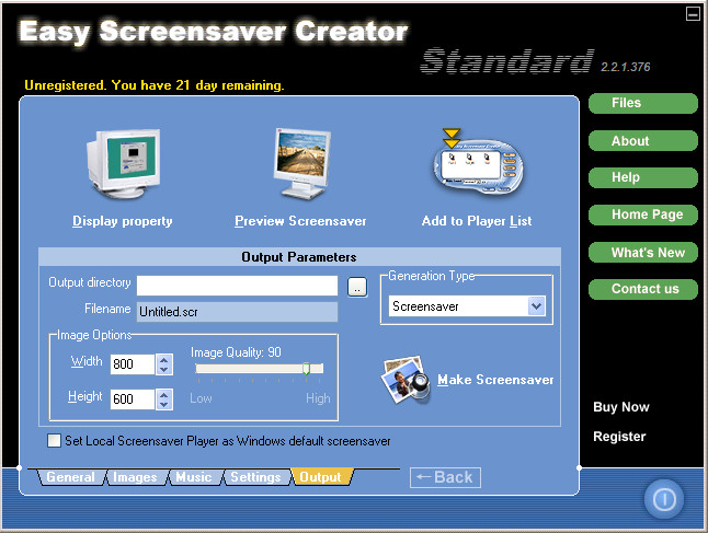 Ļ(Easy Screensaver Creator Standard)ͼ4