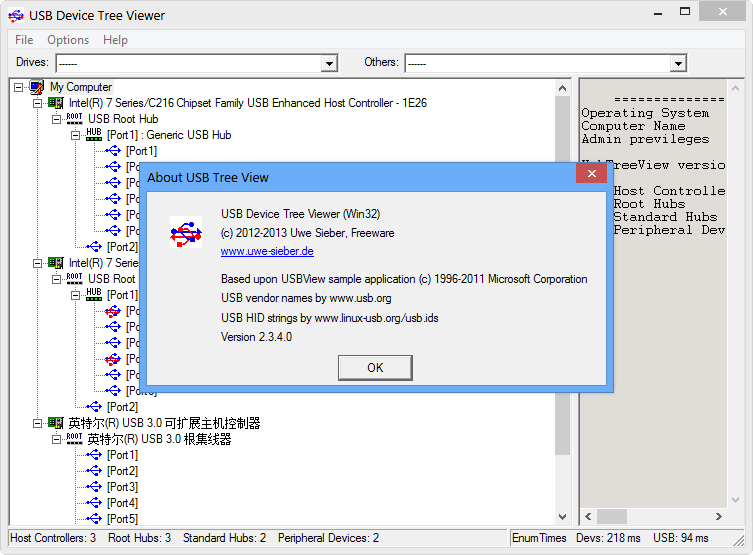 USB Device Tree Viewer 3.8.6.4 instal the new version for windows