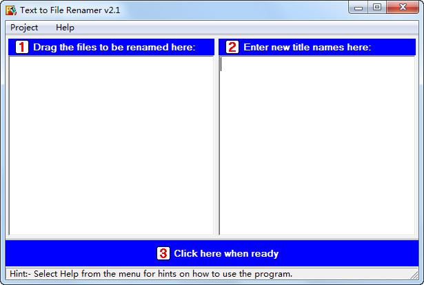 ļ(Text to File Renamer)ͼ0