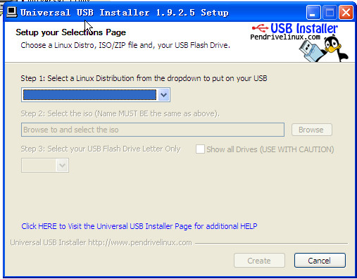 ULINUX(Universal USB Installer)ͼ1