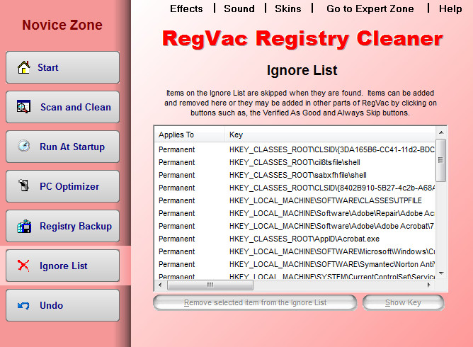 ע(RegVac Registry Cleaner)ͼ2