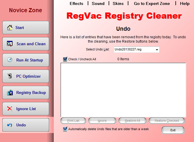 ע(RegVac Registry Cleaner)ͼ3