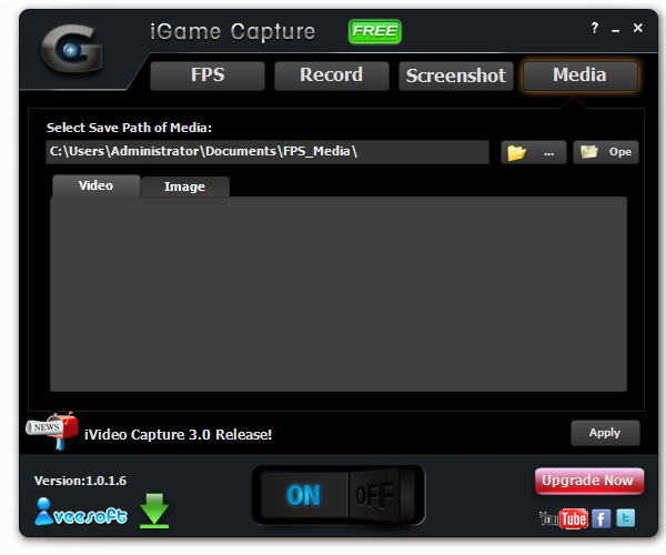 游戏视频录制和屏幕截图工具(iGame Capture)