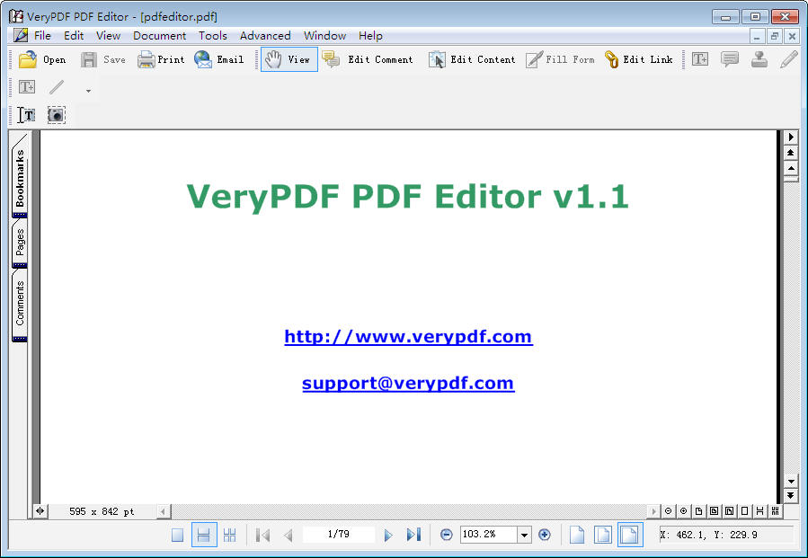 VeryPDF PDF Editor(ֶ֧α༭PDF༭)ͼ0