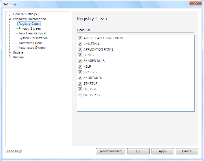 ע(Advanced Registry Clear)ͼ1
