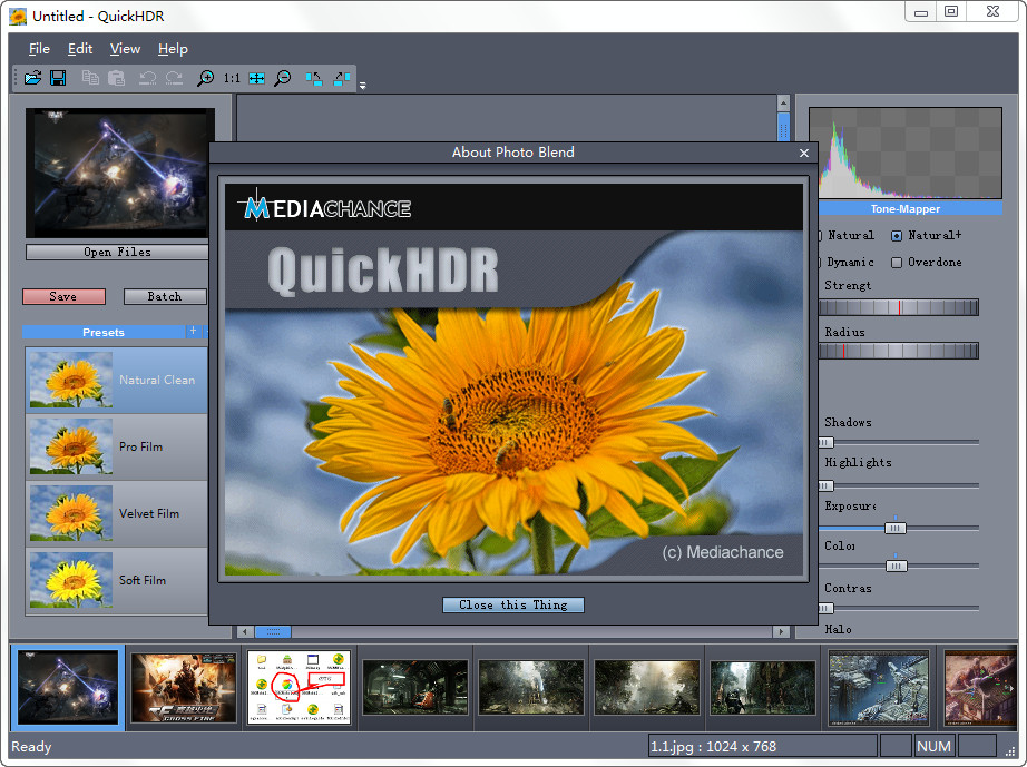 QuickHDR(照片处理软件)1.0.1 英文注册版-东坡