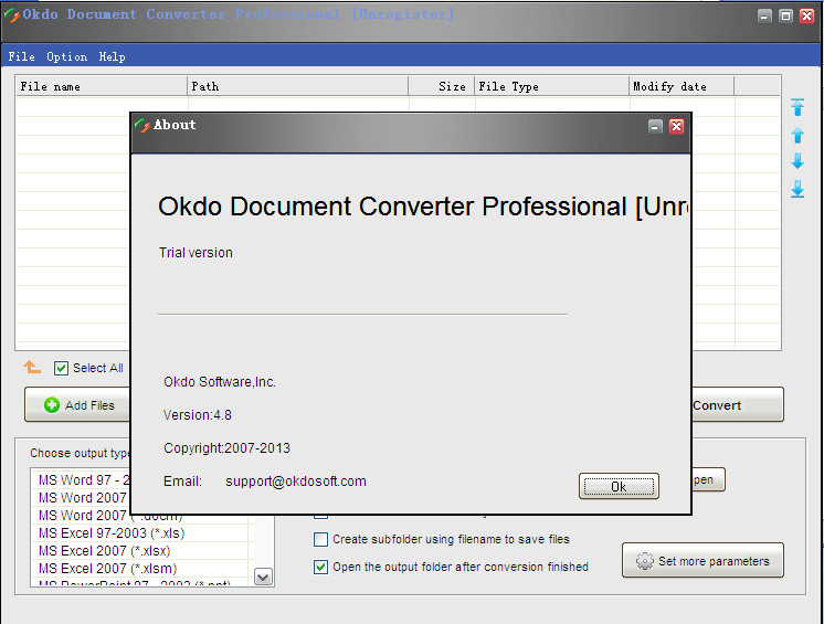 ýļת(Okdo Document Converter Professional)ͼ1