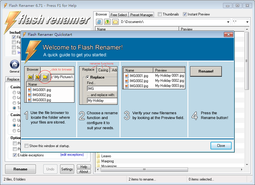 ļ(Flash Renamer)ͼ0