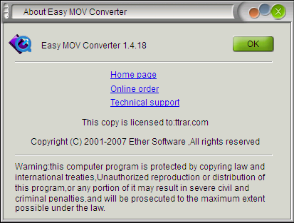 Ƶת(Easy MOV Converter)ͼ2