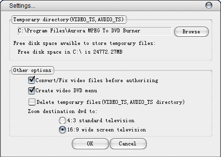 DVD¼(Aurora MPEG To DVD Burner)ͼ1