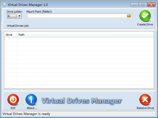 ļ(Virtual Drives Manager)ͼ0