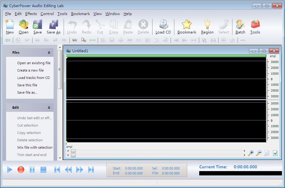 Ƶ༭(CyberPower Audio Editing Lab)ͼ0