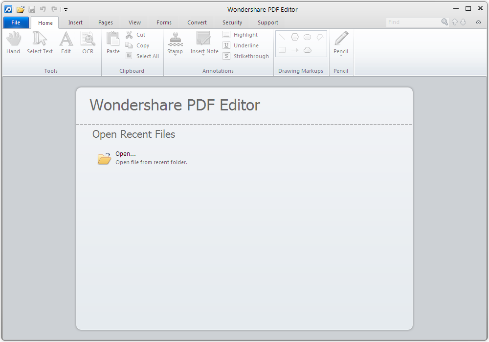 PDF༭(Wondershare PDF Editor)ͼ0