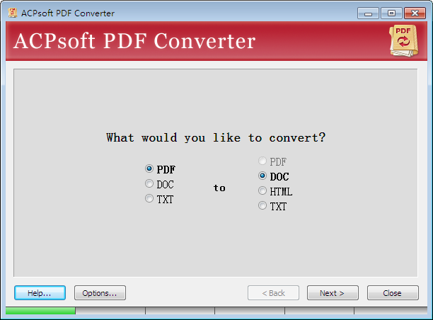 PDFת(ACPsoft PDF Converter)ͼ0