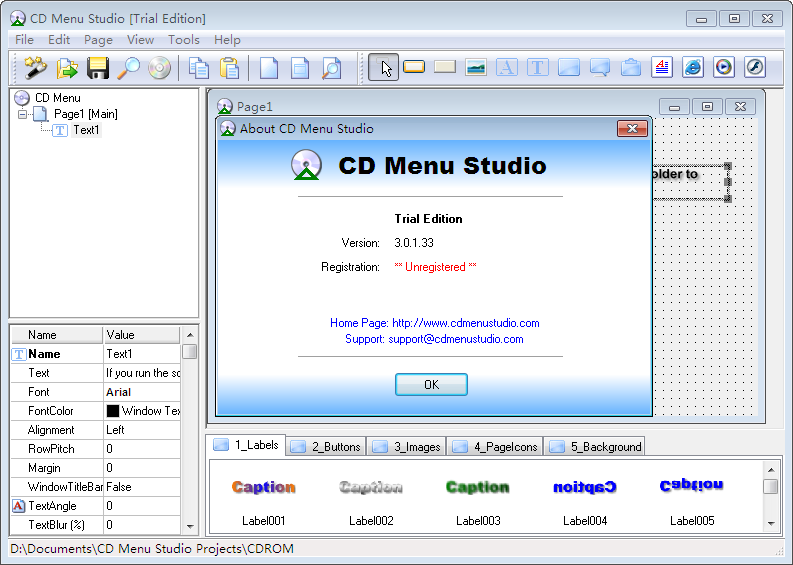 CDԶŲ˵(CD Menu Studio)ͼ1