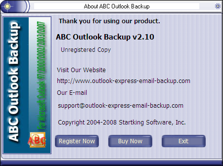 Outlook]ݹ(ABC Outlook Backup)؈D1