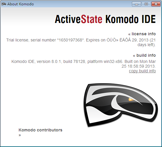 ƽ̨IDE̹(Komodo IDE)ͼ1