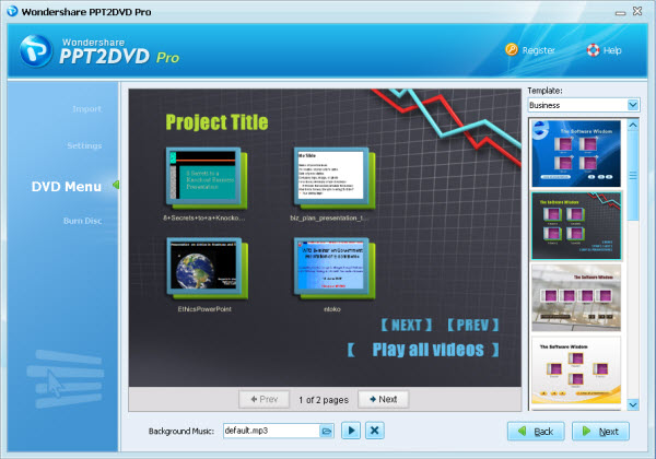 Wondershare PPT2DVD Pro(PPTDVD)ͼ2