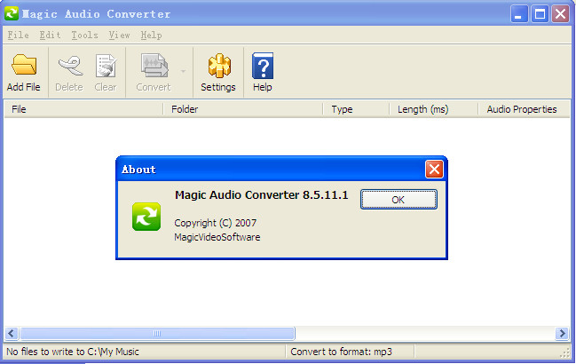 Ƶʽת(Magic Audio Converter)ͼ1