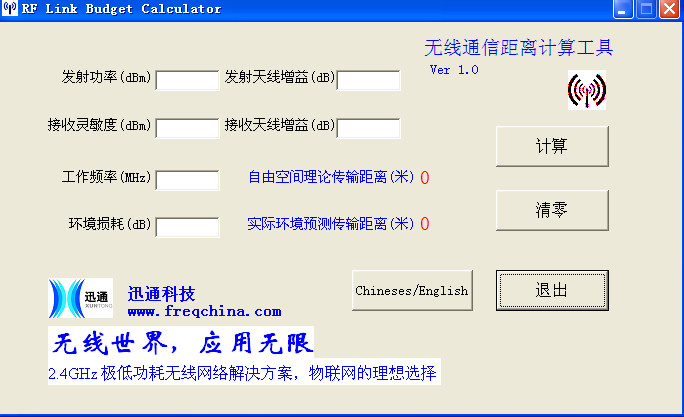 ͨž㹤(RF Link Budget Calculator)ͼ0