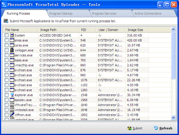 ھ鶾ܛ(PhrozenSoft VirusTotal Uploader)؈D1