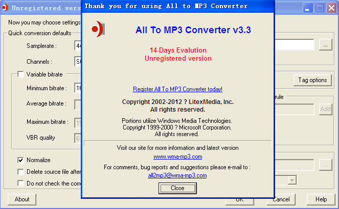 ȫƵת(All To MP3 Converter)ͼ1