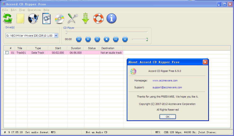 CDץȡ(Accord CD Ripper Free)ͼ0