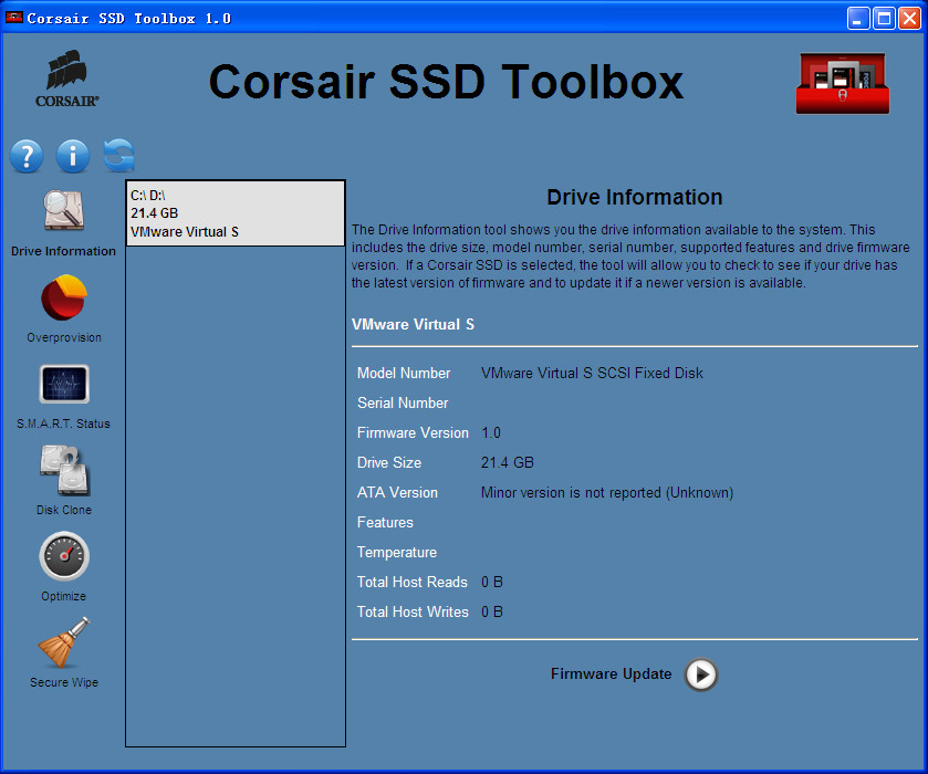 ̬Ӳ̹(Corsair SSD Toolbox)ͼ0
