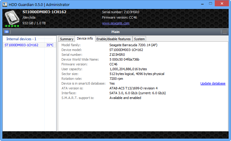 Ӳ̽(HDD Guardian)ͼ1