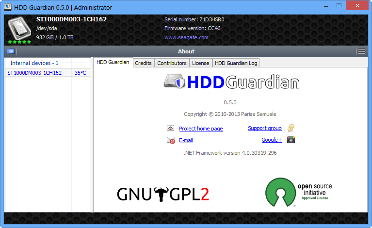 Ӳ̽(HDD Guardian)ͼ2