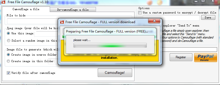 ļصͼƬ(Free File Camouflage)ͼ1
