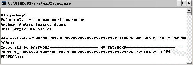 Windowsϵyܴaƽ(Pwdump)؈D0