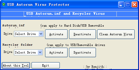 u̱(USB Autorun Virus Protector)ͼ0