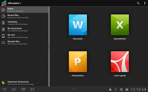OfficeSuite Pro(手机办公软件)截图