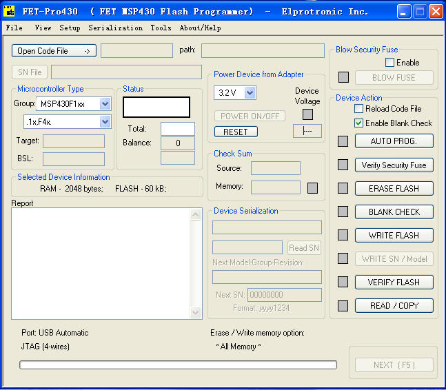 msp430 flash ¼(MSP430 TXT ¼)ͼ0