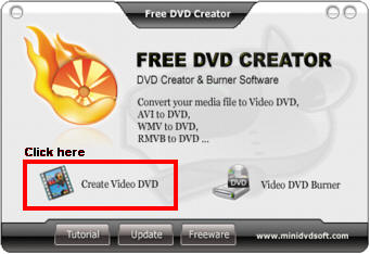 DVDƵ¼(Free DVD Creator)ͼ0