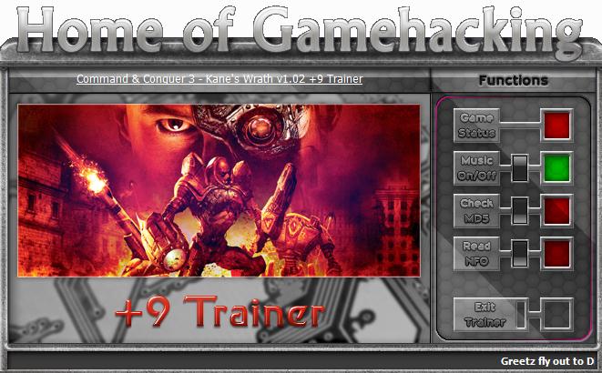 命令与征服3:泰伯利亚战争v1.02九项修改器[H