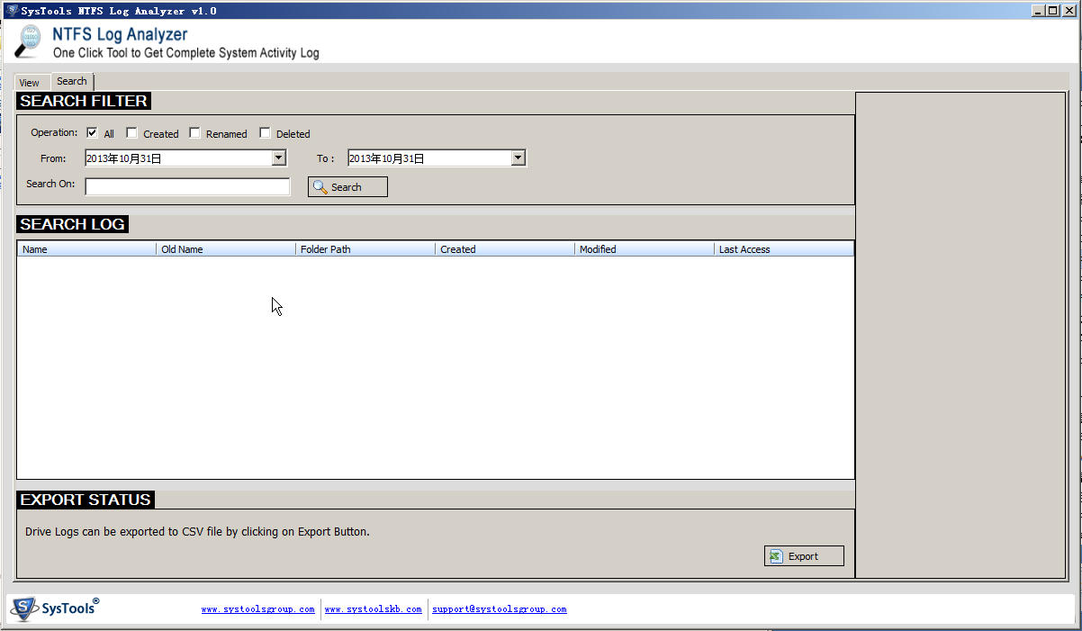 windows־(SysTools NTFS Log Analyzer)ͼ0