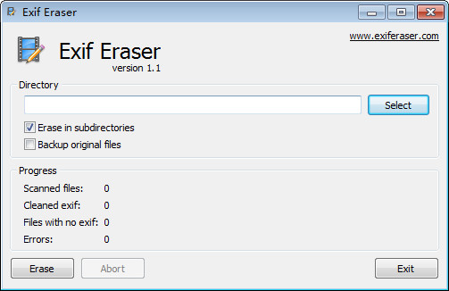 ɾEXIFϢ(Free EXIF Eraser)ͼ0
