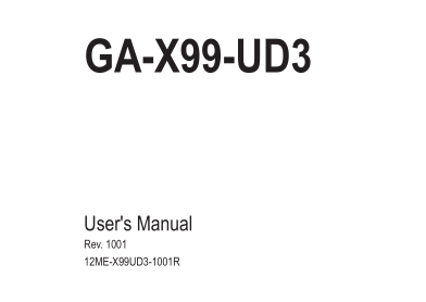 GA-X99-UD3ʹ˵ͼ0