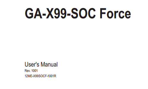 GA-X99-SOC Forceʹ˵ͼ0