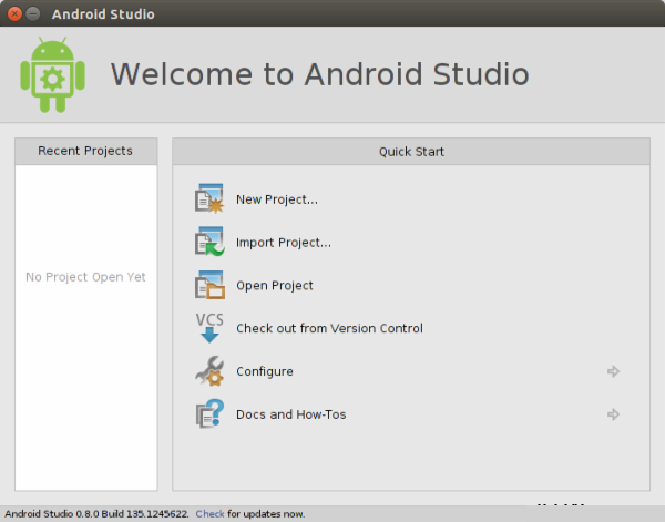 ׿(Android Studio) Linuxͼ0