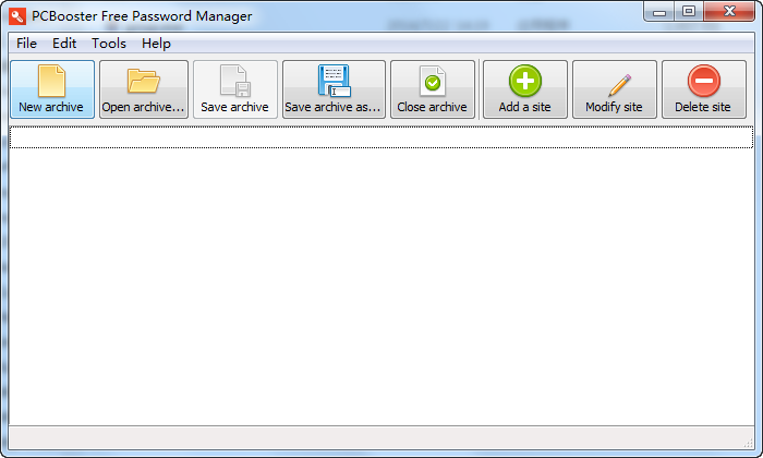 ѵ(PCBooster Free Password Manager)ͼ0