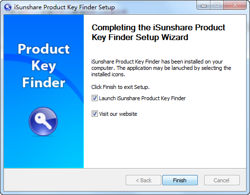 кԿָ (iSunshare Product Key Finder)ͼ0
