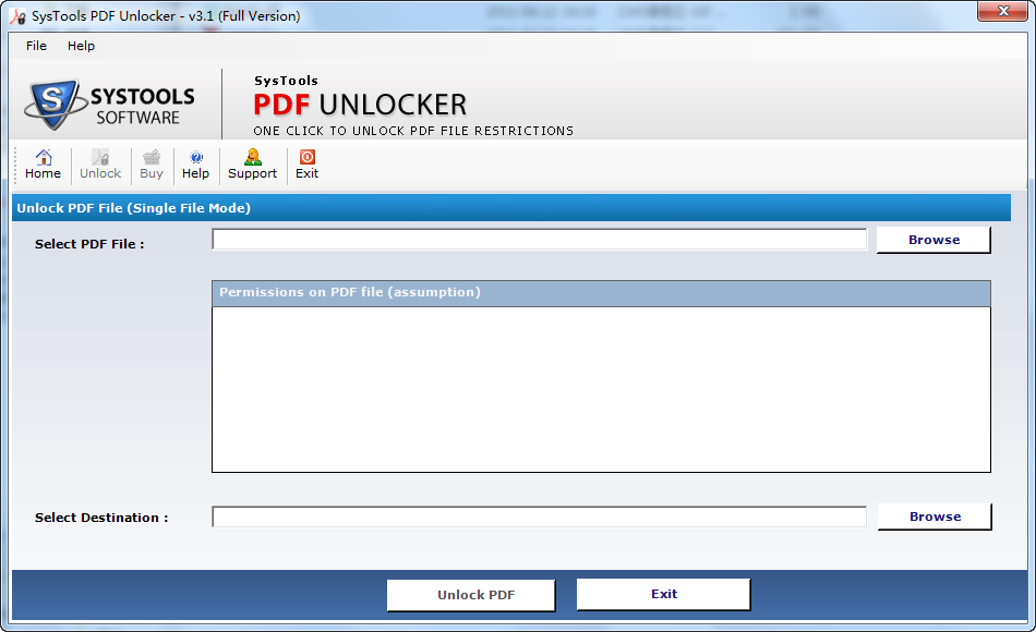 pdf(SysTools PDF Unlocker)ͼ0
